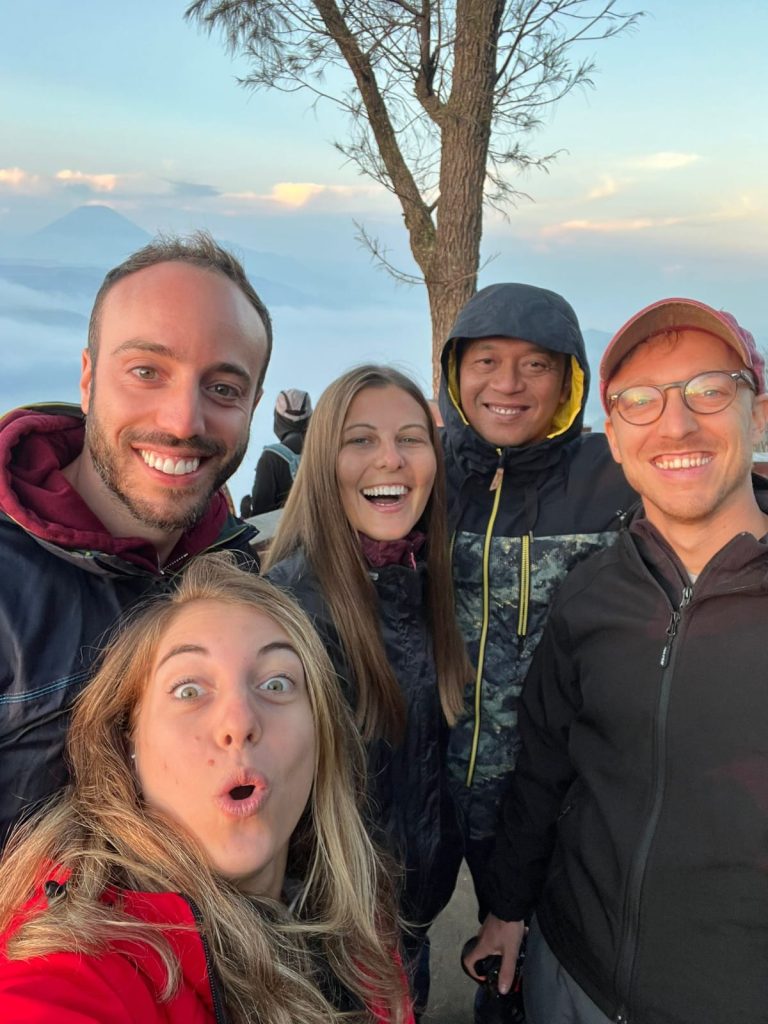 the enchanting sunrise of Mount Bromo