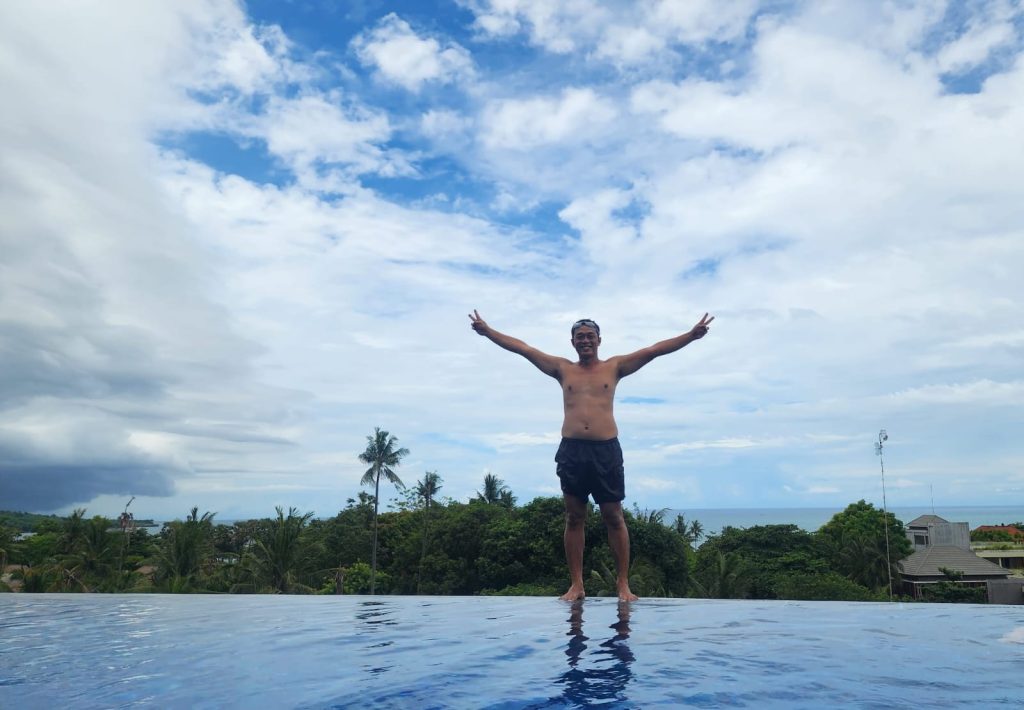 stunning infinity pool with java bali unique adventure