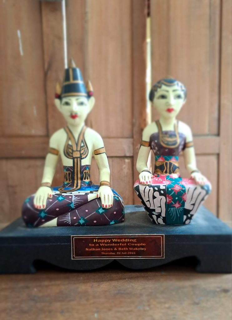 wooden batik from krebet village