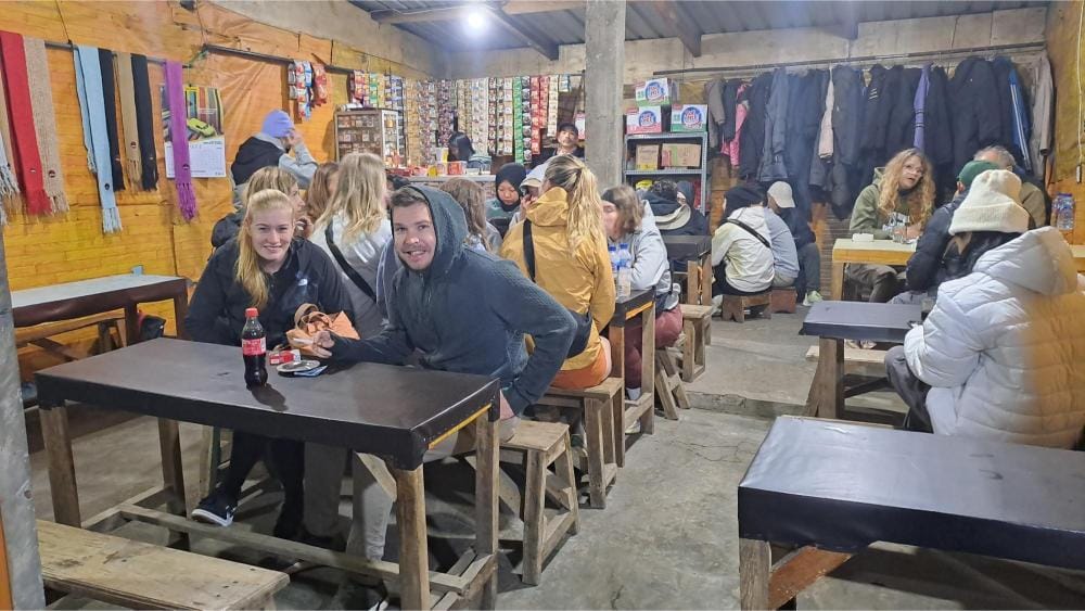 The hilltop warungs of Bromo