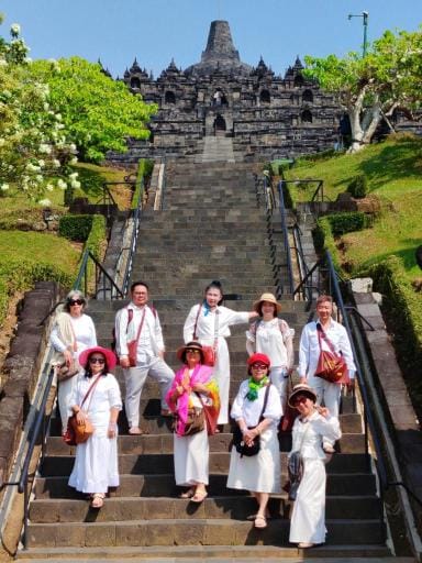 explore Borobudur Temple and Yogyakarta.