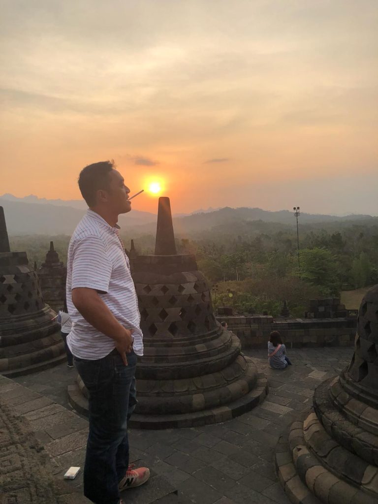Borobudur sunrise and cycling tour